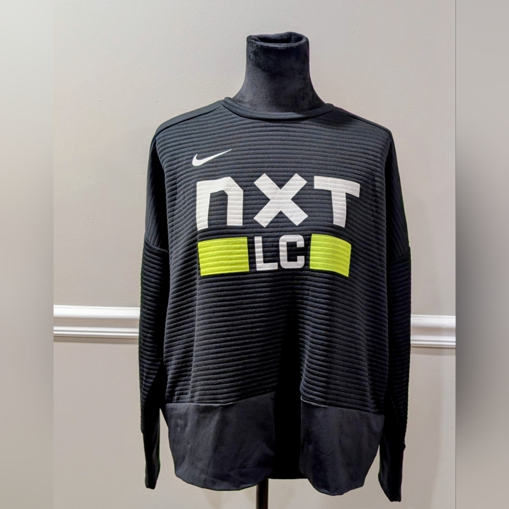 Nike NXT LC Sweatshirt Black Yellow ☘️ 3 for $33 ☘️